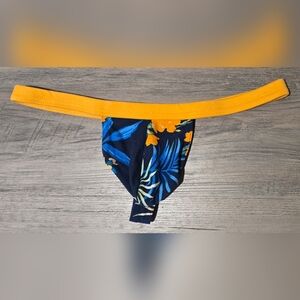 Tropical Print Mens Thong